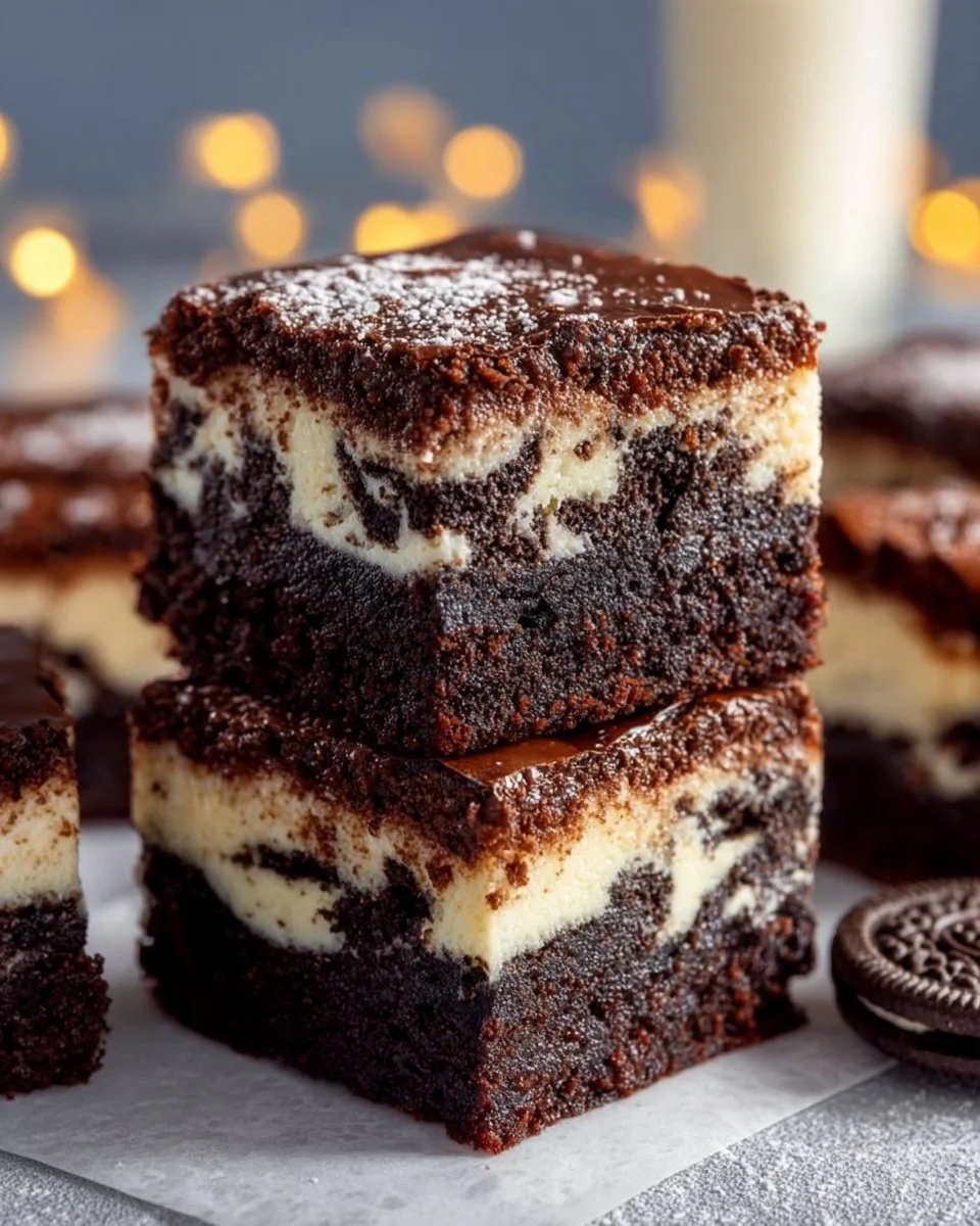 Cookies and Cream Brownies