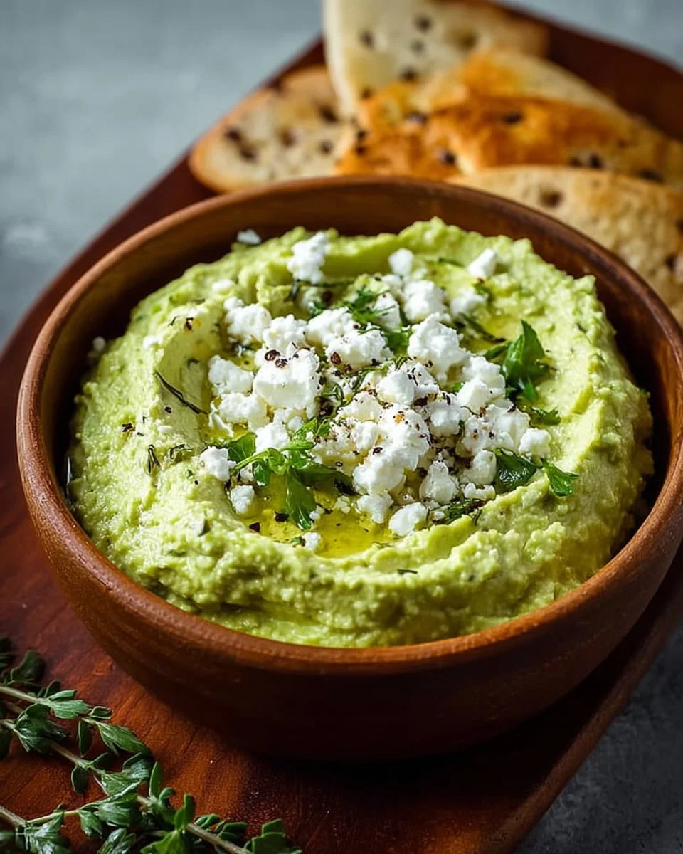Creamy Avocado Feta Dip