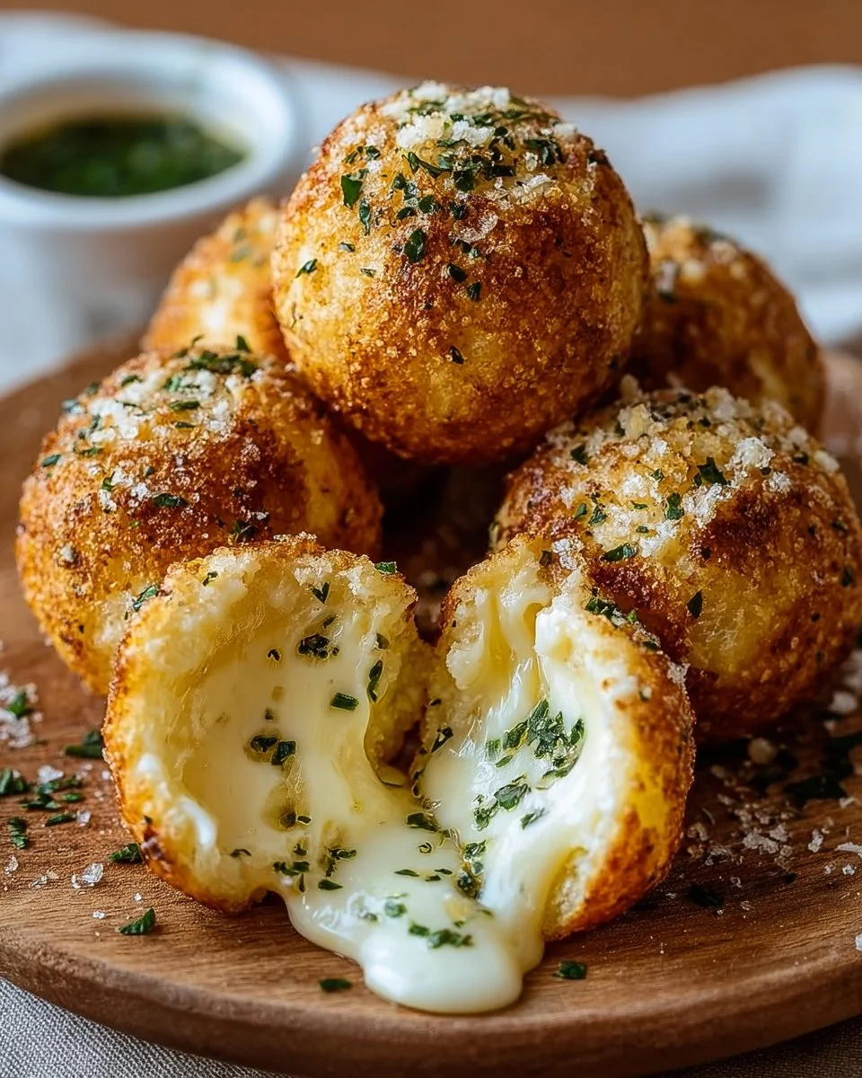 Garlic Butter Cheese Bombs