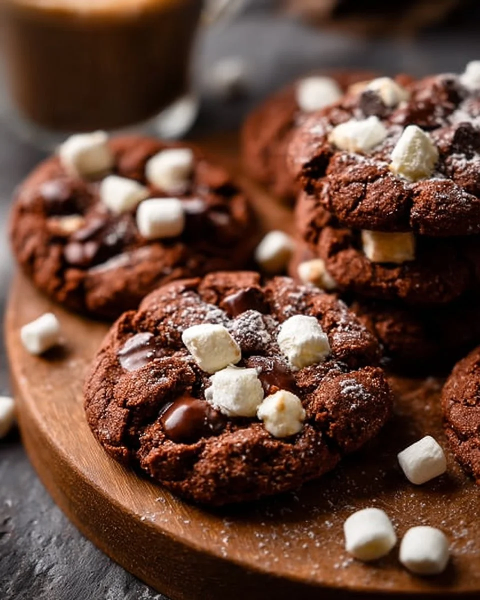 Hot Chocolate Cookies