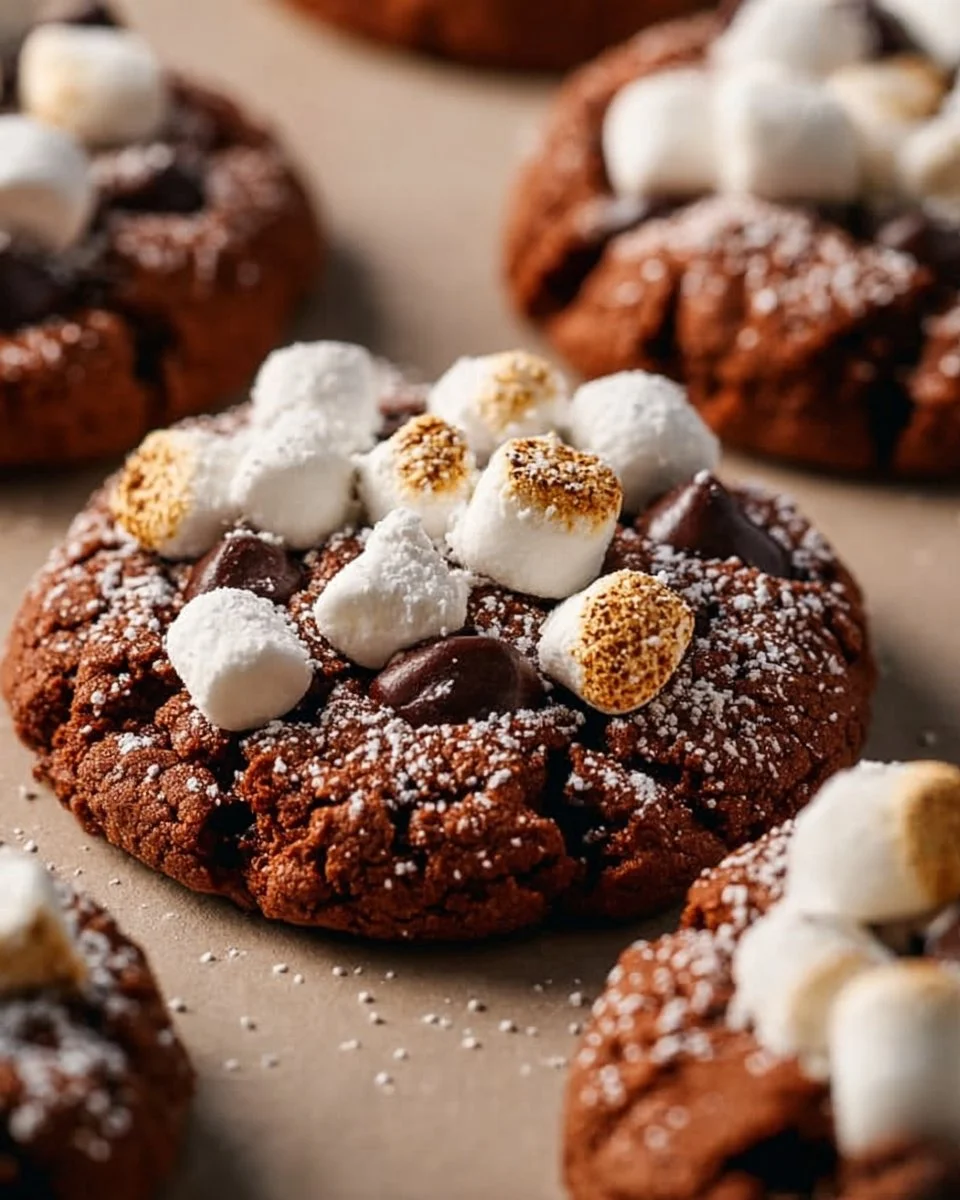 Hot Chocolate Cookies