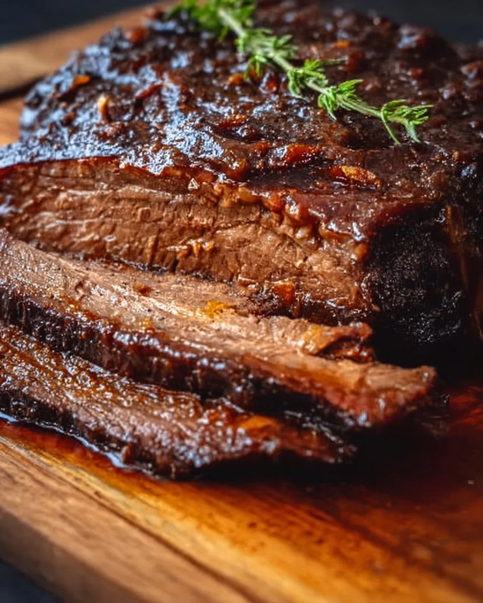 Slow Cooked Beef Brisket