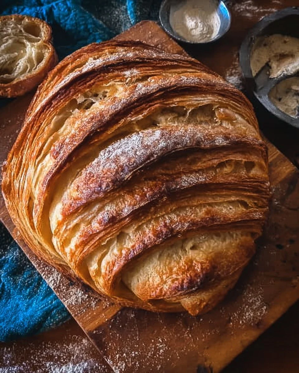 Sourdough Croissant Bread