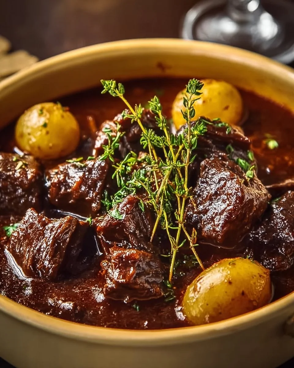 Beef Stifado