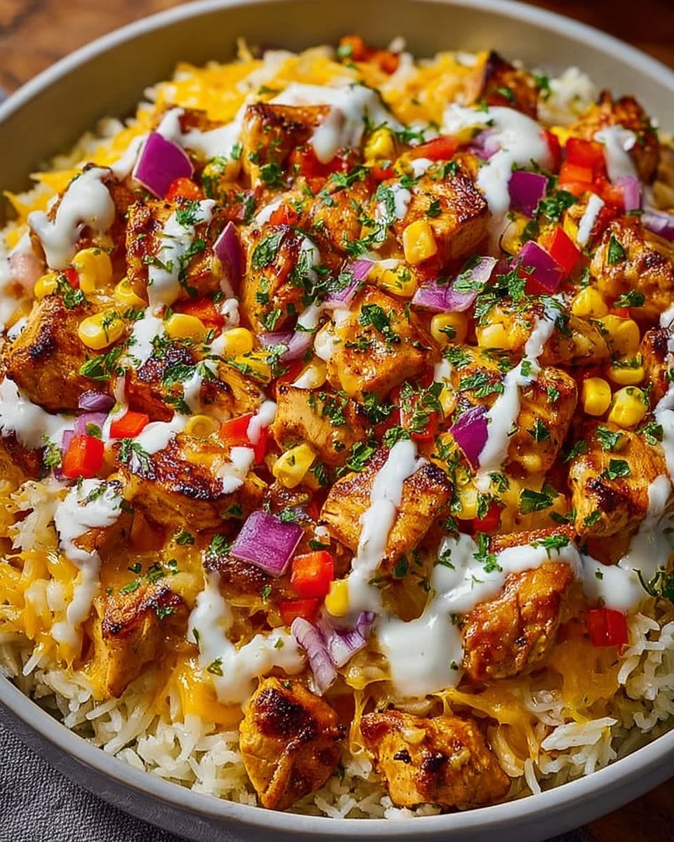 Cheesy Southwest Chicken & Rice