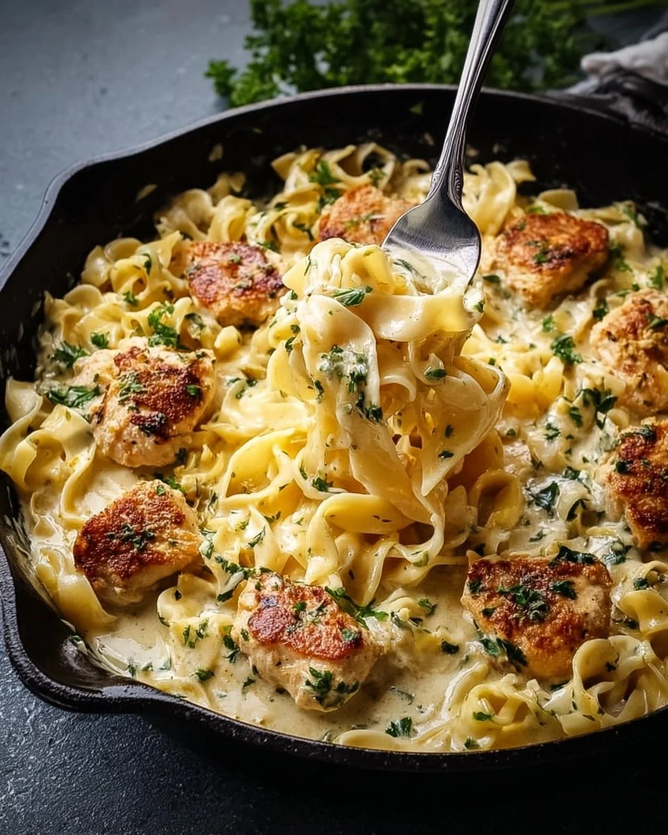 Chicken Buttered Noodles