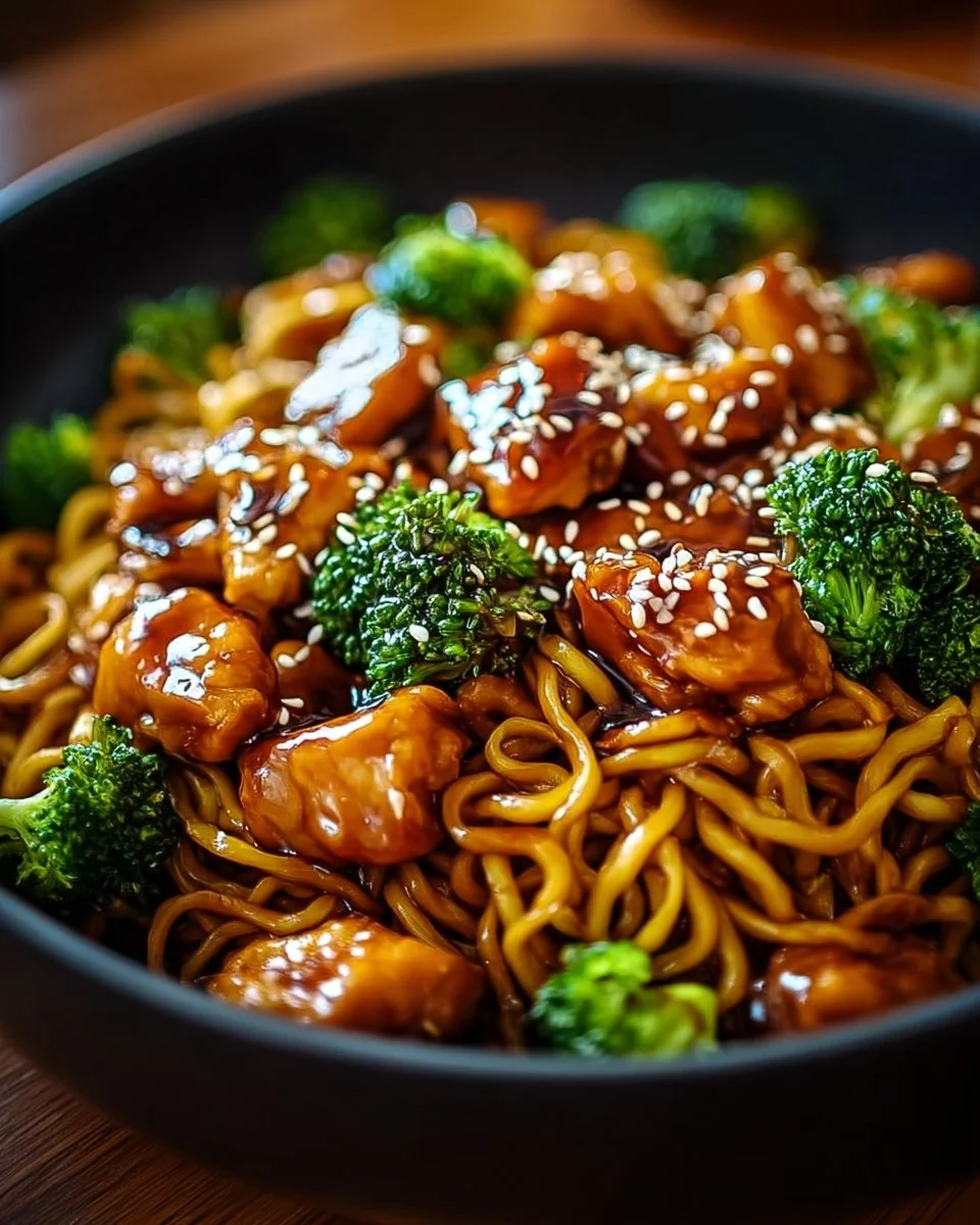 Chicken Teriyaki Noodles