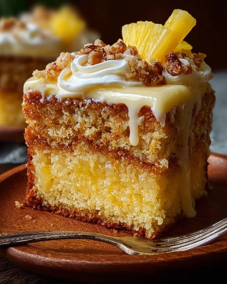Hawaiian Pineapple Cake