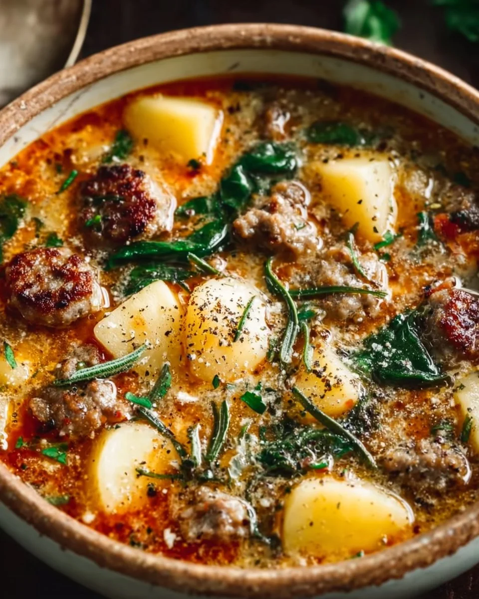 Italian Sausage and Potato Soup