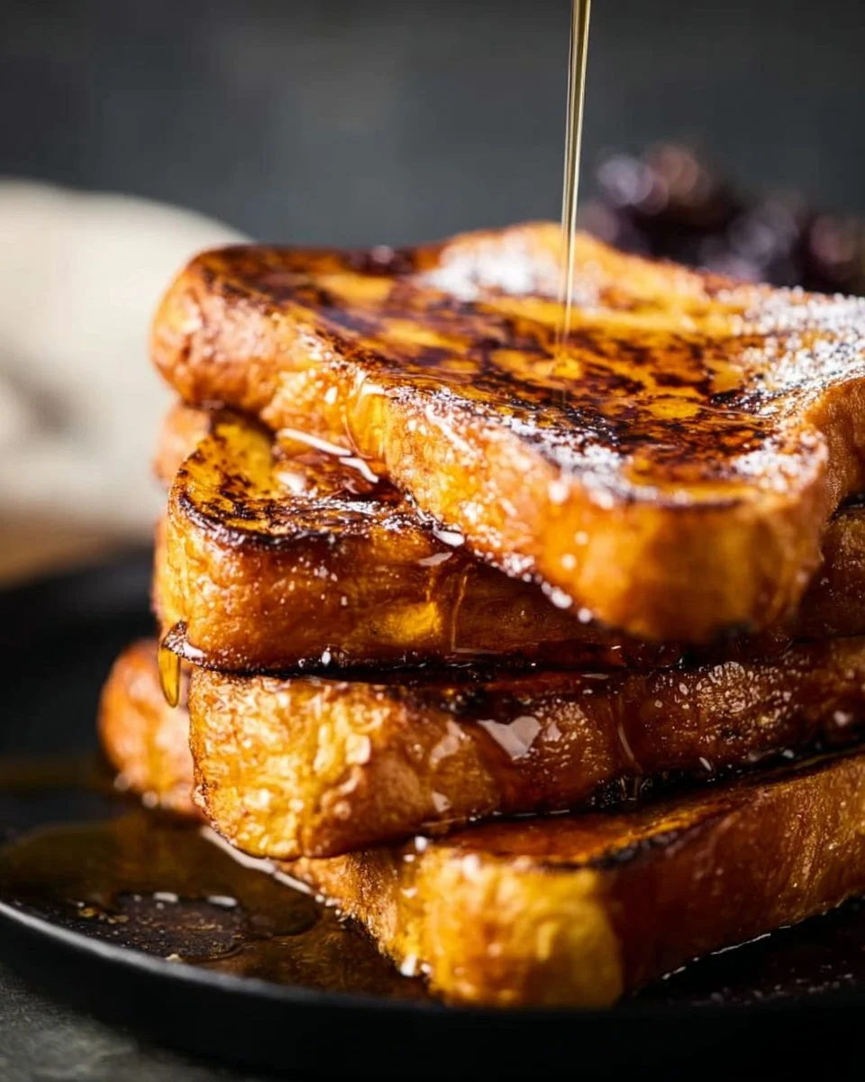 Overnight Crème Brûlée French Toast