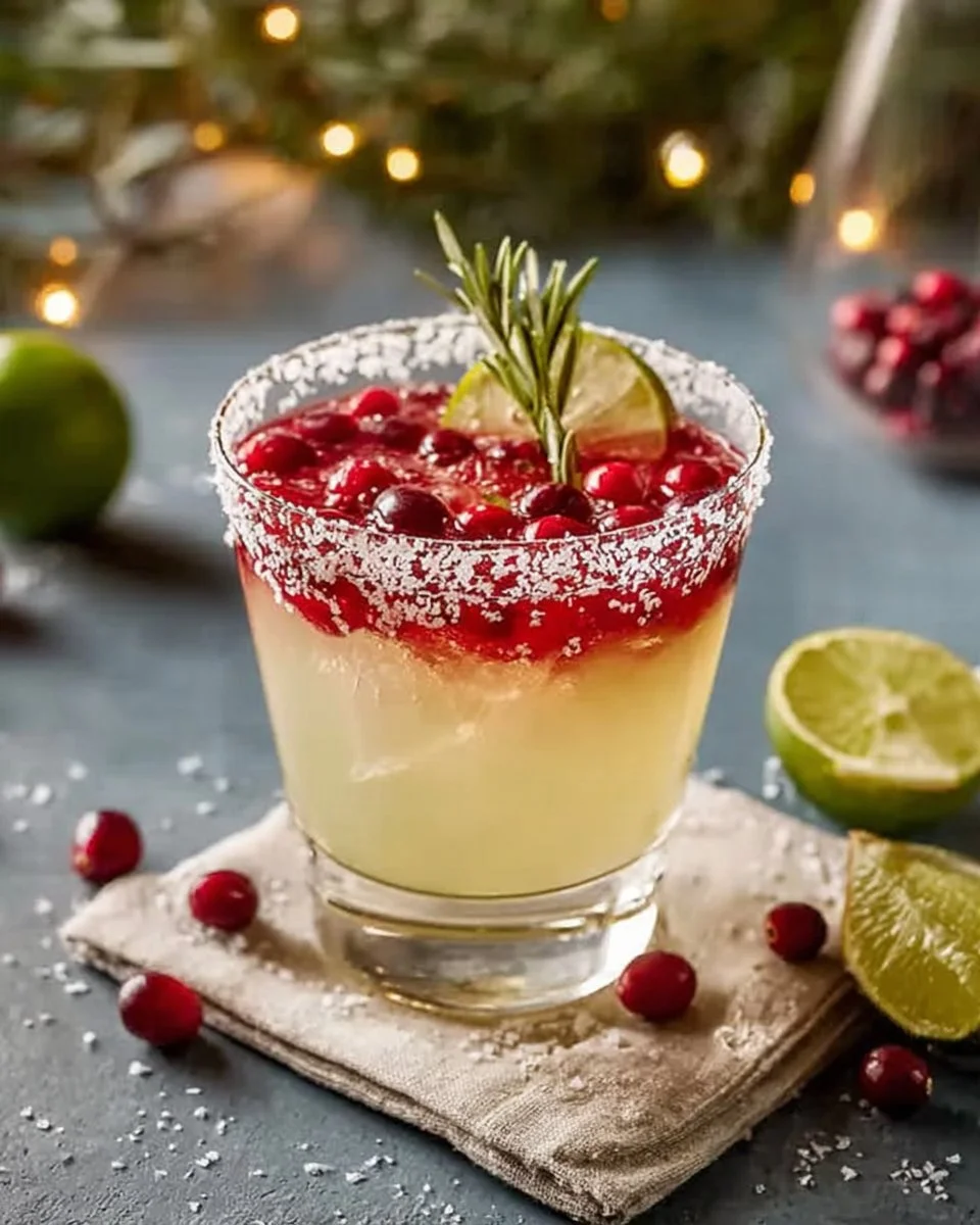 Ultimate Christmas Mistletoe Margarita