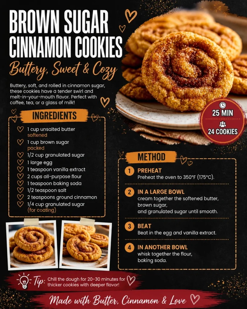 Freshly baked brown sugar cinnamon cookies on a cooling rack