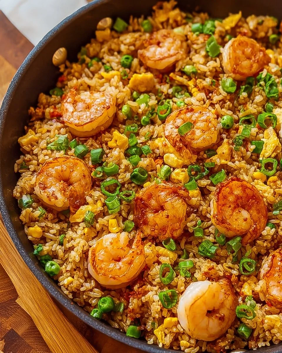 One Skillet Better-Than-Takeout Shrimp Fried Rice